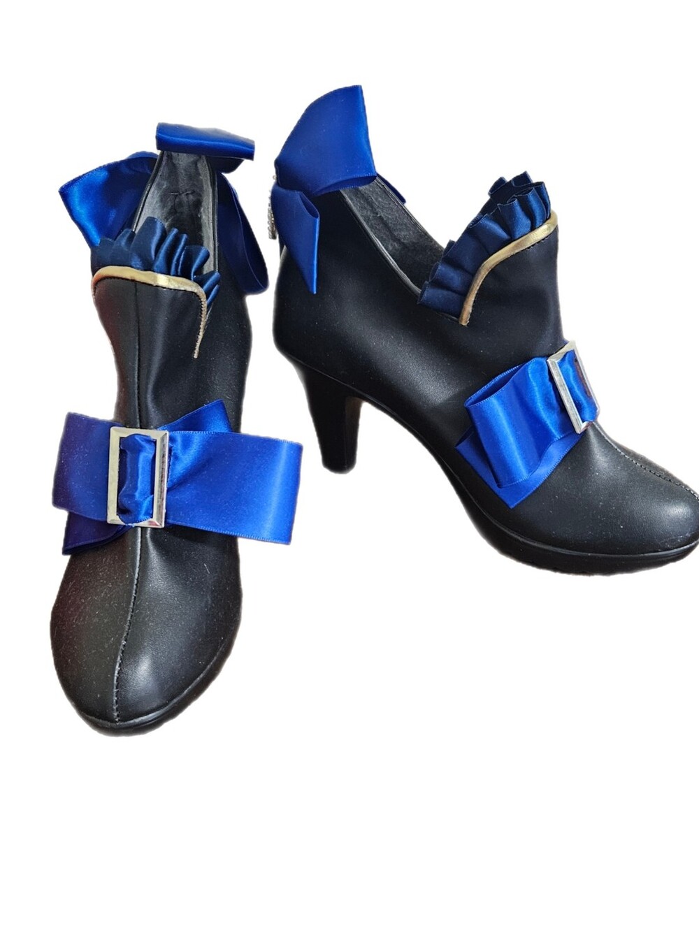 Cosgogo Furina Cosplay Shoes NWOT Halloween Costume Roccoco Booties Size 5.5 (35